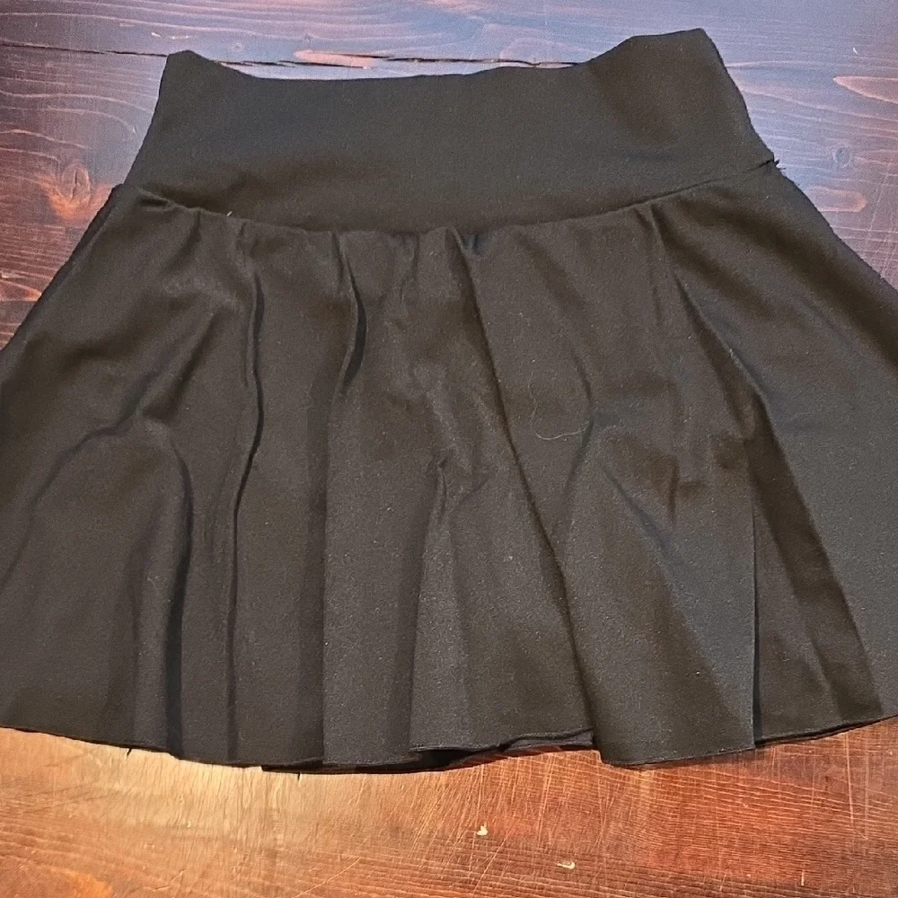 Black Alien Graphic A-Line Mini Skirt - Girls Size 150 (Medium)